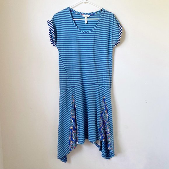 Matilda Jane Blue Striped Walkabout Dress - Picture 2 of 6